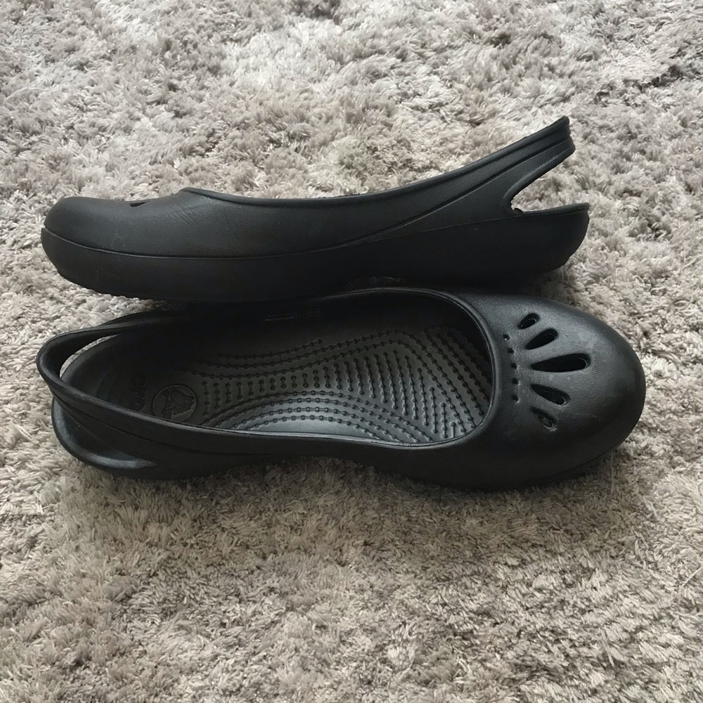 Crocs Kadee baller flats, size 7